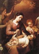 Bartolome Esteban Murillo Virgin and the Son oil painting reproduction